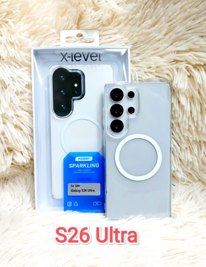 X-Level Premium Transparent Anti-Yellow Slim Fit Case (MagSafe Compatible) S26 Ultra - Image 6