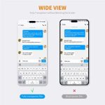 KUZOOM Borderless Screen Protector for — iPhone - Image 5