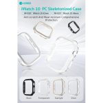 Cotetci Apple Watch 10 Skeletonized PC Full Protective Case - Image 5