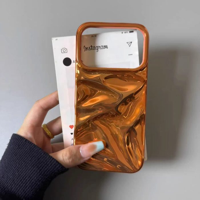 3D Wave Water Ripple Glossy Case for — iPhone - Image 4