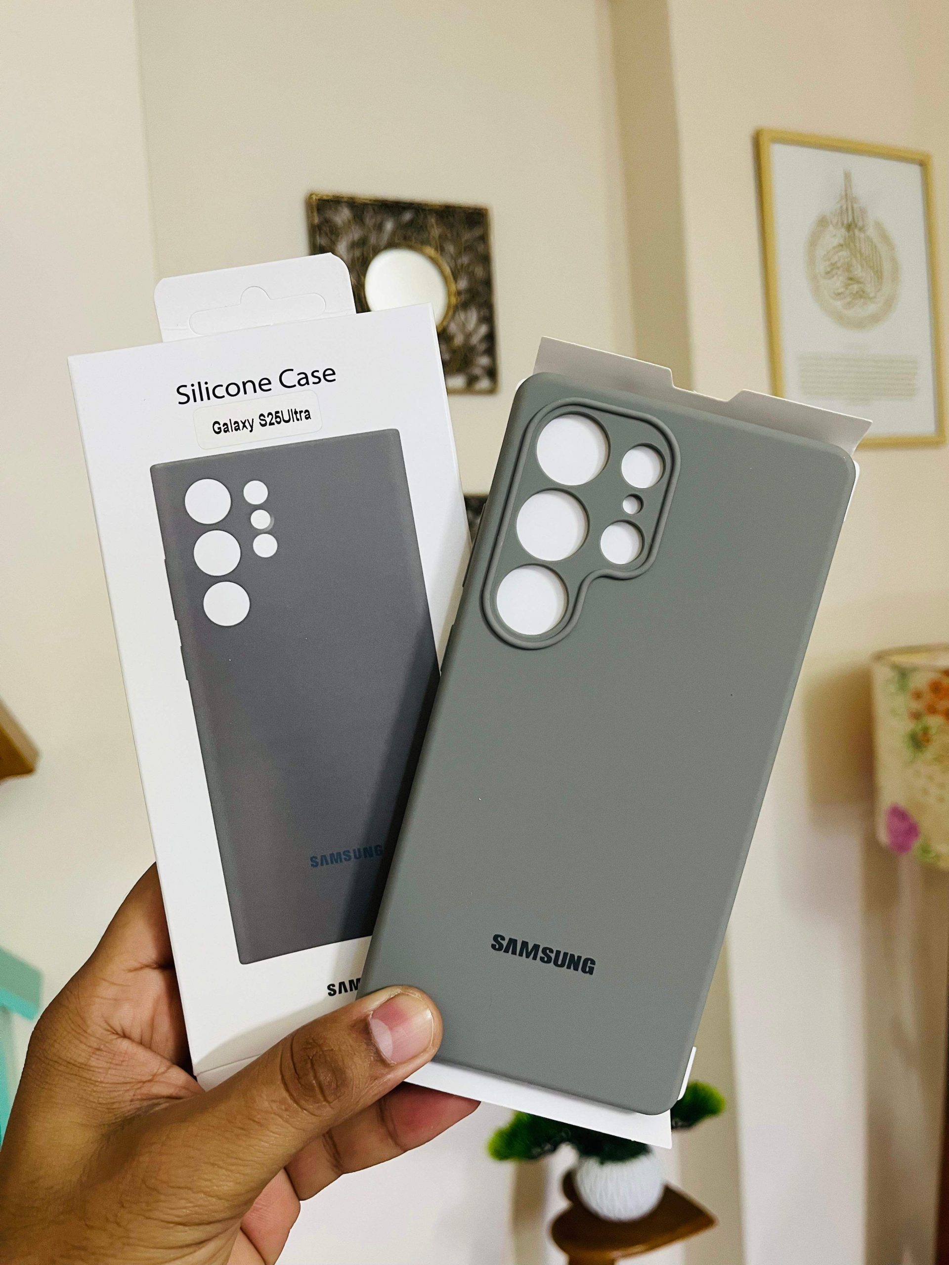 29858859fd726d46ad473b6ae58413cc Liquid Silicone Soft Velvet Case for — Samsung - Image 1