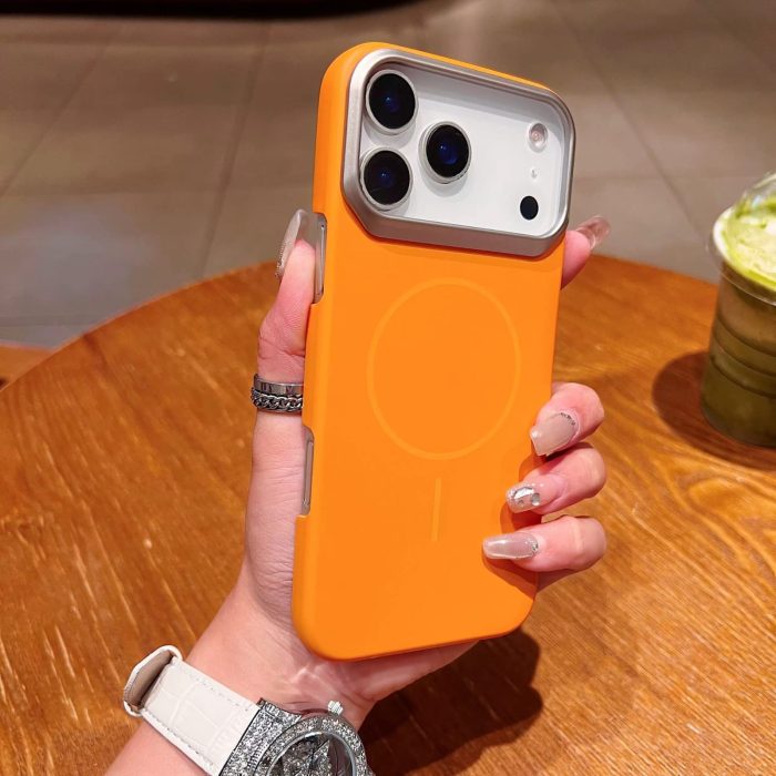 Premium MMkio Fiber PC Case with Metal Camera Protection for — iPhone - Image 5