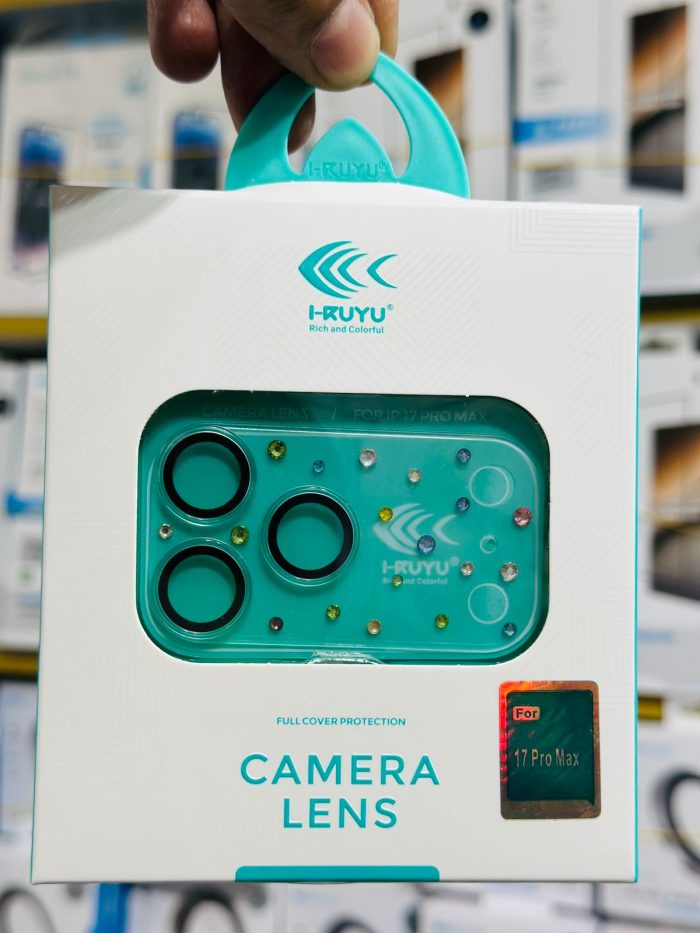 Glitter Full Camera Lens Protector for — iPhone - Image 3