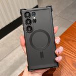 Matte Soft Silicone Drop Protection With Lens Protection Case for — Samsung