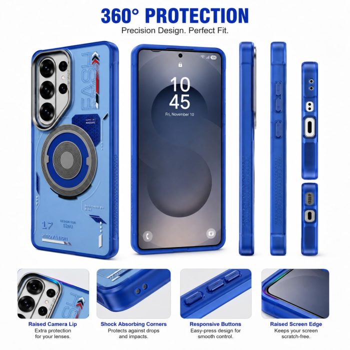 Hard MagSafe Mag Futuristic Case for — Samsung - Image 4