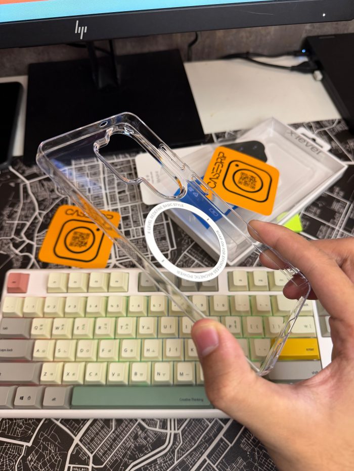 X-Level Premium Transparent Anti-Yellow Slim Fit Case (MagSafe Compatible) S26 Ultra - Image 5