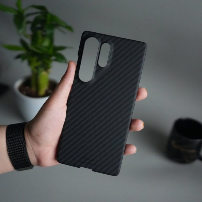 X-Level Magnetic Carbon Fiber Texture Case — Samsung - Image 2