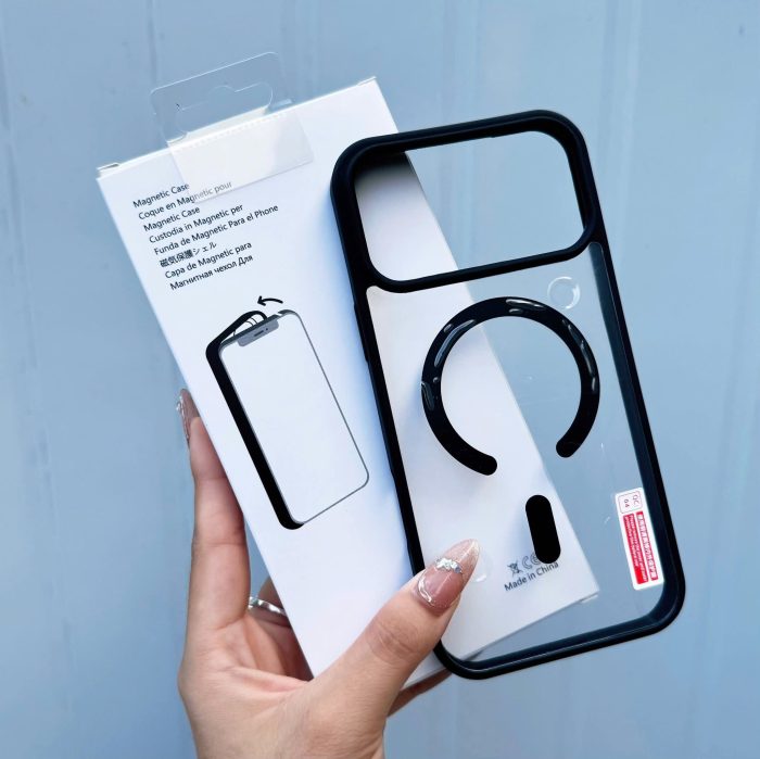 Q - Series Hybrid Clear MagSafe Case for — iPhone - Image 3