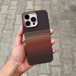 Carbon Fibre Texture MagSafe Case for — iPhone