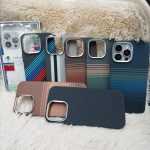 Carbon Fibre Texture MagSafe Case for — iPhone - Image 2