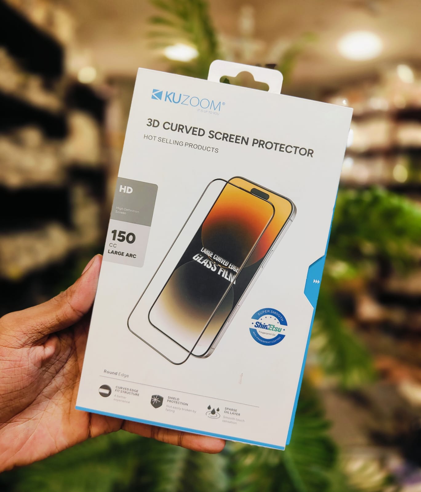 IMG_0676 KUZOOM HD Clear Tempered Glass Protector for — iPhone - Image 1