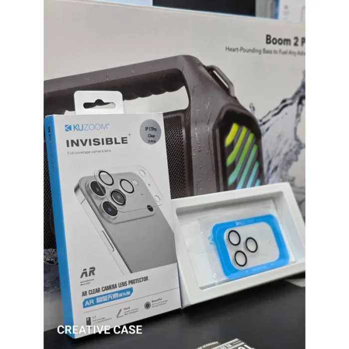 KUZOOM Invisible AR Clear Full Camera Lens Protector for - iPhone - Image 2