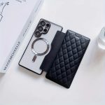 Soft Puffy Transparent With Camera Lens Protection Flip Case for — Samsung