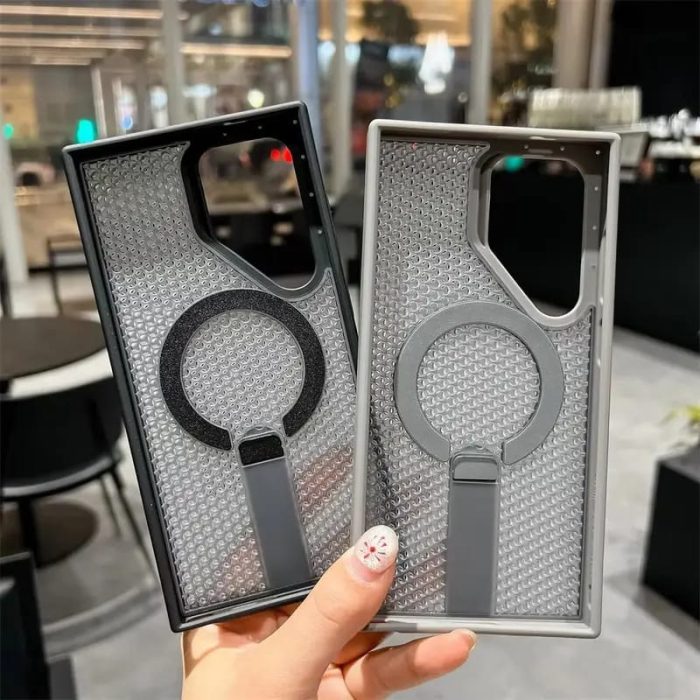 NevStp Matte Shockproof Case Magnetic Case for — Samsung - Image 2