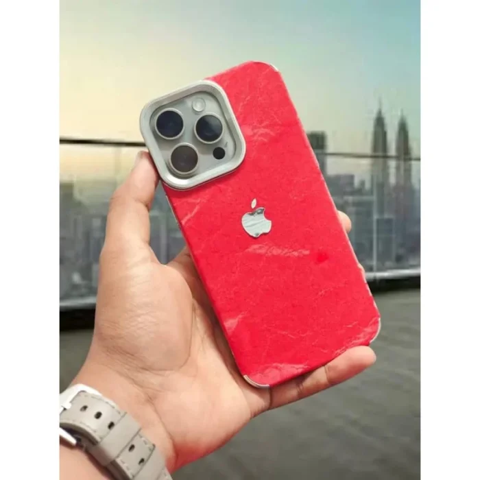 Electroplating Puffy Flannel Fabric Soft Case for — iPhone - Image 8