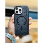 Textured Crocodile Leather case for — iPhone - Image 4