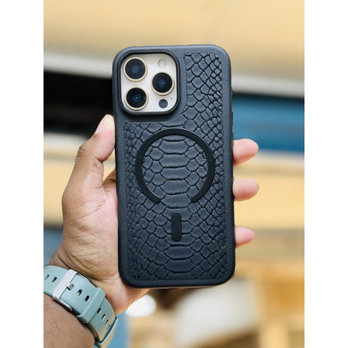 Textured Crocodile Leather case for — iPhone - Image 4