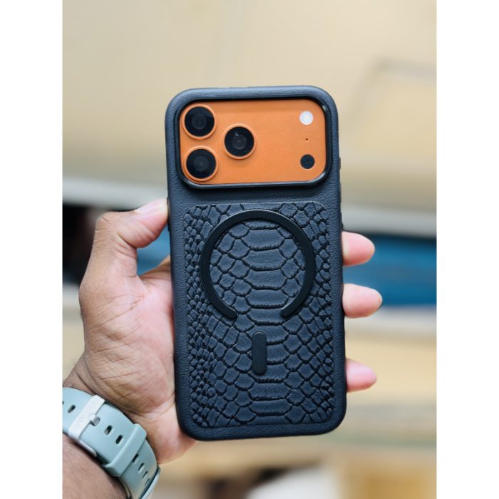Textured Crocodile Leather case for — iPhone - Image 2