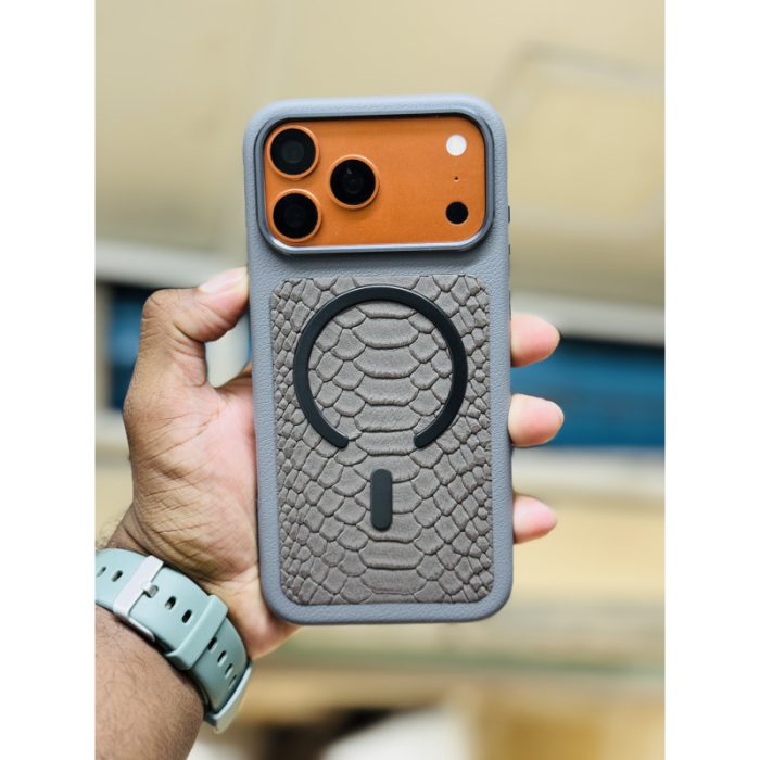 Textured Crocodile Leather case for — iPhone - Image 3