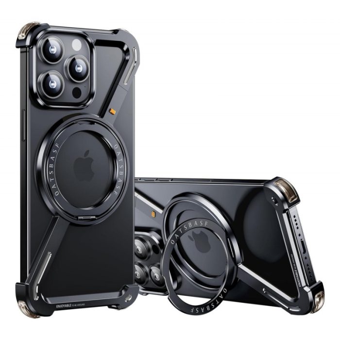 Z Metal OATSBASF 360°Ring Holder Magnetic Stand Case for — iPhone - Image 8