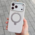 X-Level Better Enjoyment Skin Feel MagSafe Stand Leather case for – iPhone - Image 5