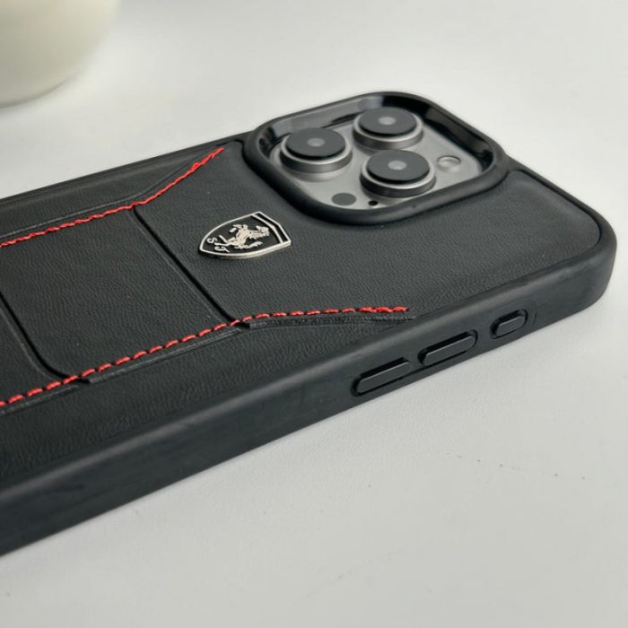 Ferrari — Audi PU Leather Case for — iPhone - Image 5