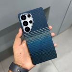 Luxo Life Carbon Texture MagSafe Case for — Samsung