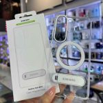 Clear Magnet Stand Case for — Samsung