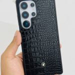 Luxury Crocodile Patent Leather Case for — Samsung