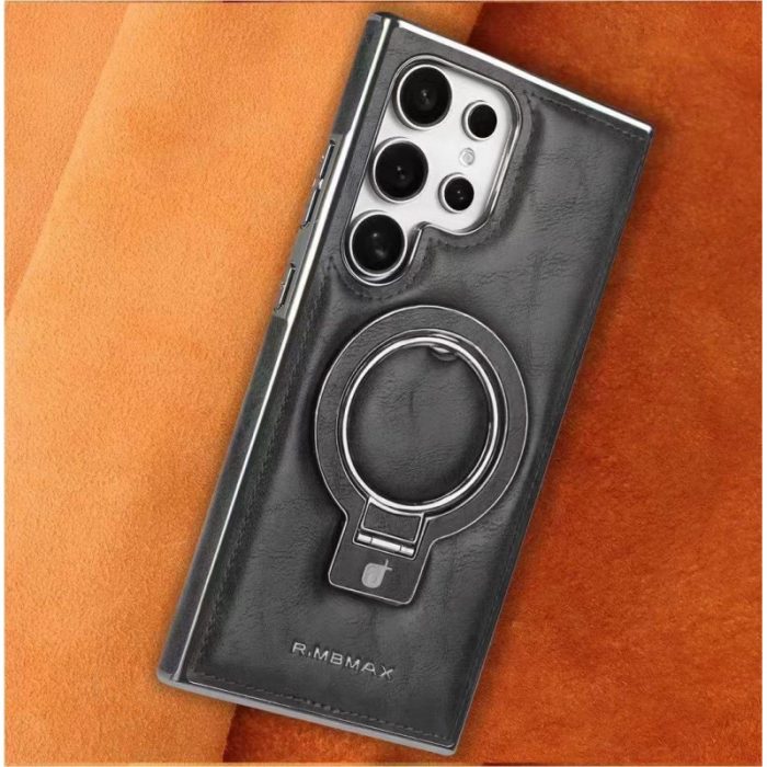 R,MBMAX Leather Case With MagSafe Stand for — Samsung - Image 6