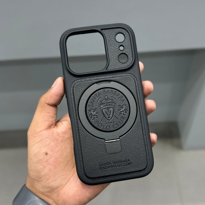 Santa Barbara Polo & Racquet Club Primo Series Leather MagSafe Stand Case for — iPhone - Image 8