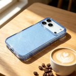 Dual — Color Transparent Glitter Case for — iPhone