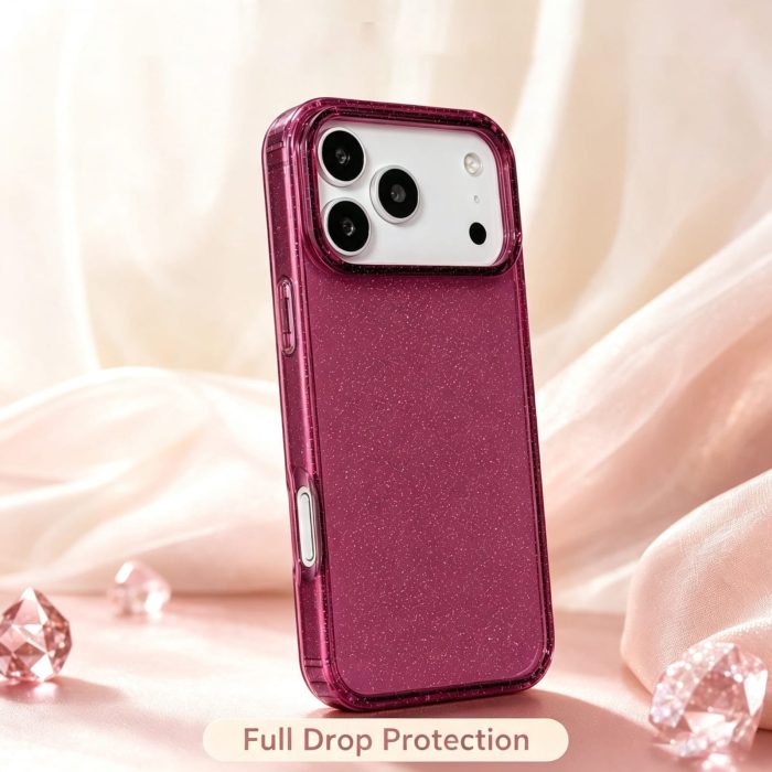 Dual — Color Transparent Glitter Case for — iPhone - Image 3