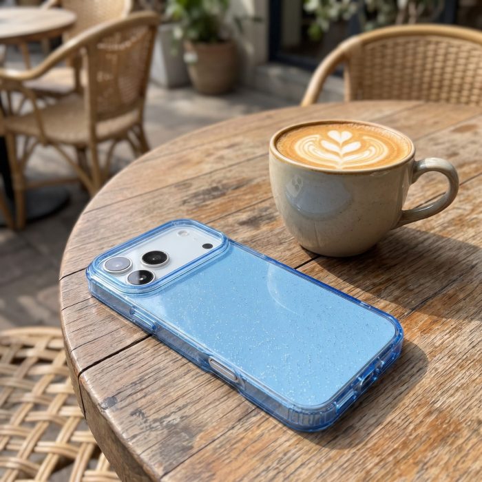 Dual — Color Transparent Glitter Case for — iPhone - Image 6