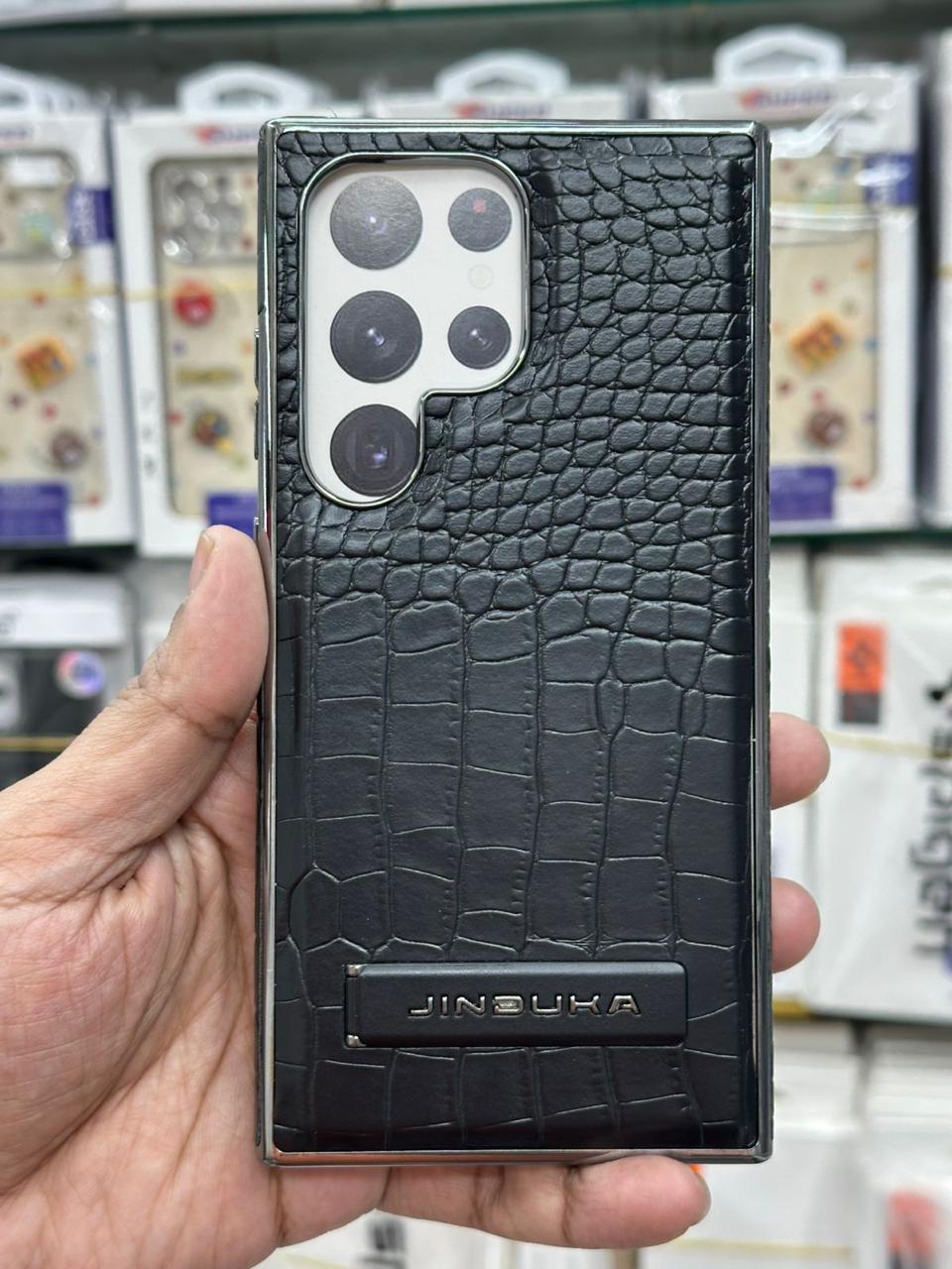 IMG-20261002-WA0275 Jinduka Premium PU Leather Crocodile Texture Case for — Samsung - Image 1