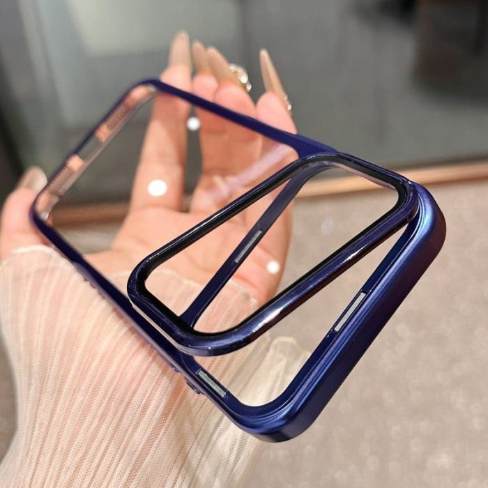 Folding Kickstand Window Camera Protection Case for — iPhone - Image 8