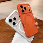 Matte Clear MagSafe Protective Case With Camera Cutout Lens Protection for — iPhone