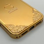Luxury Royal Gold Poly Carbonate Embossed Case for - iPhone - Image 5