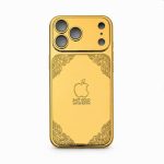 Luxury Royal Gold Poly Carbonate Embossed Case for - iPhone - Image 9