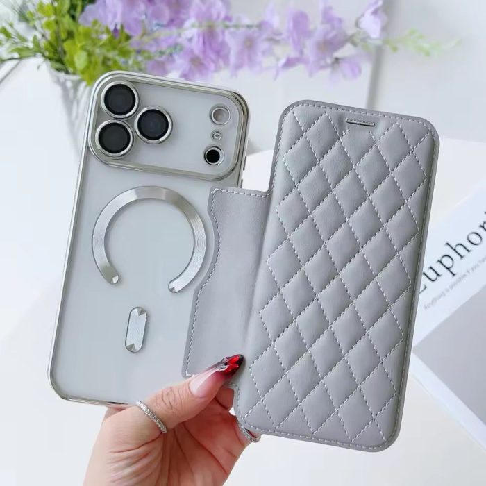 Flip Leather MagSafe Case for - iPhone - Image 3