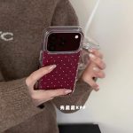 Burgundy Polka Dot MagSafe Case for — iPhone - Image 3