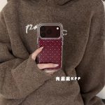 Burgundy Polka Dot MagSafe Case for — iPhone - Image 4