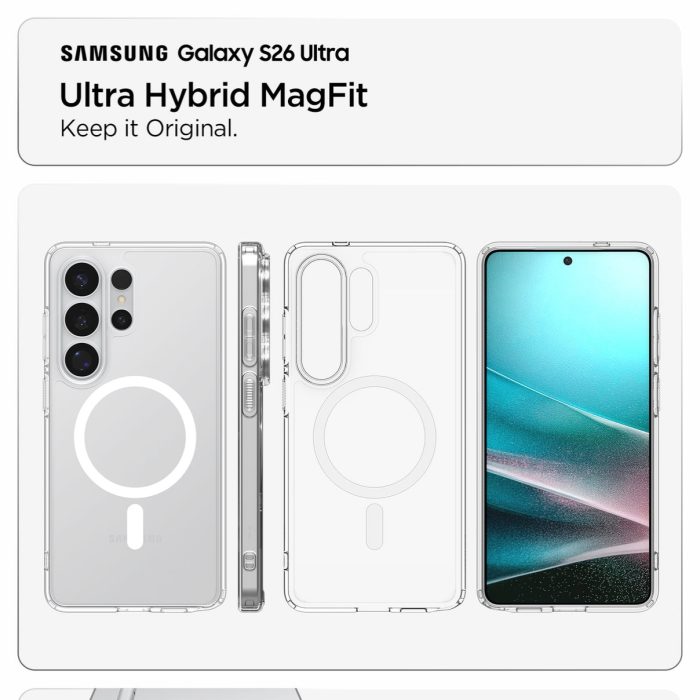 Spigen Liquid Crystal Clear MagSafe Case for — Samsung - Image 8