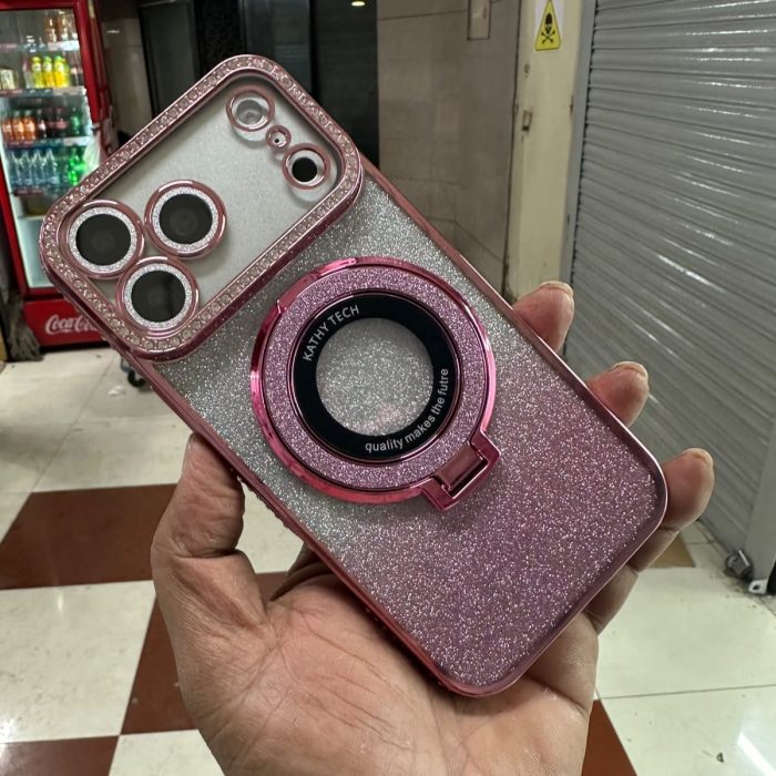 Kathy Tech MagSafe Stand Glitter Case for — iPhone - Image 9