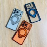 Clear Hybrid MagSafe Stand Case for — iPhone