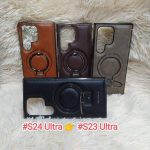 R,MBMAX Leather Case With MagSafe Stand for — Samsung - Image 2