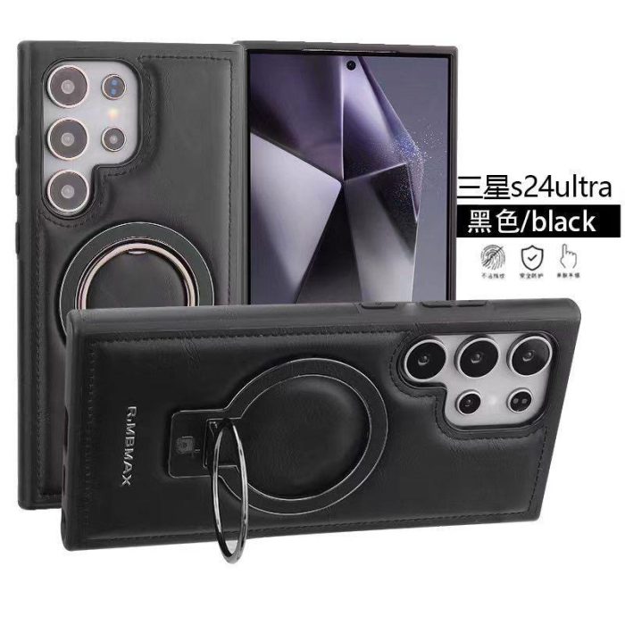R,MBMAX Leather Case With MagSafe Stand for — Samsung - Image 7