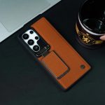 Piblue Premium Chamois Leather CamShield Kickstand Case for — Samsung